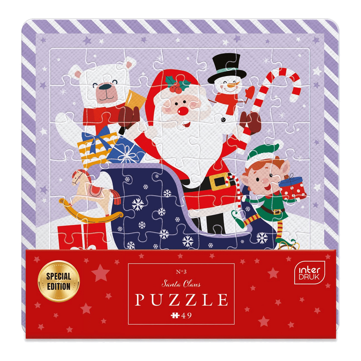 A Mikulás szánja Interdruk 49 darabos kirakó puzzle (ID-5902277395924) - puzzlegarden