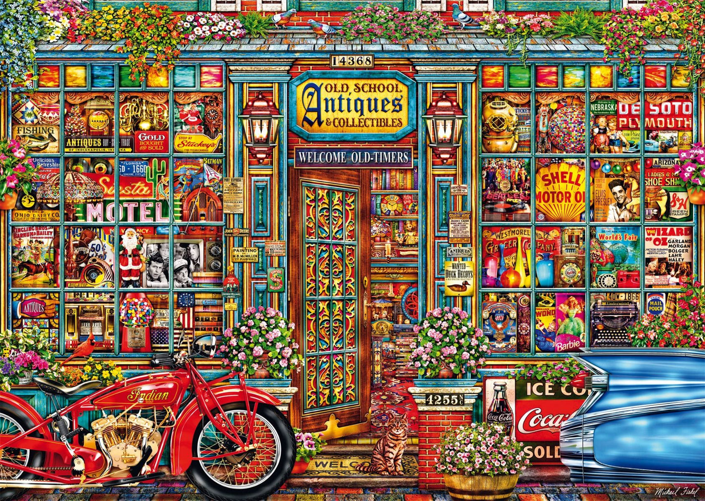 A múlt kincsei Schmidt Spiele 1000 darabos kirakó puzzle (SCH-58613) - puzzlegarden