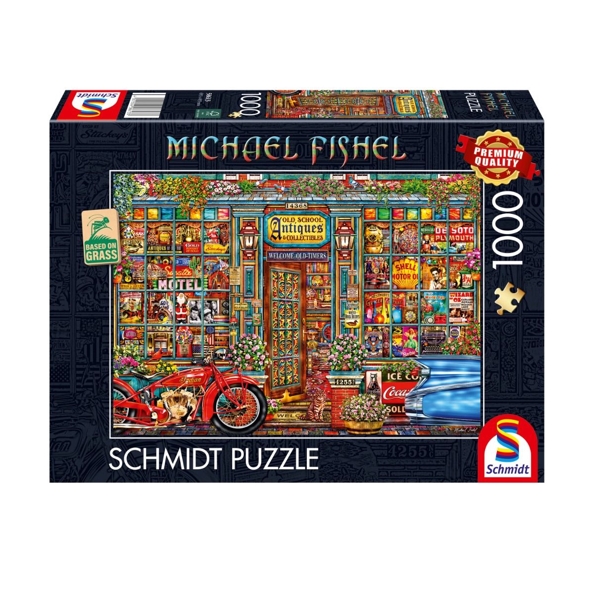 A múlt kincsei Schmidt Spiele 1000 darabos kirakó puzzle (SCH-58613) - puzzlegarden
