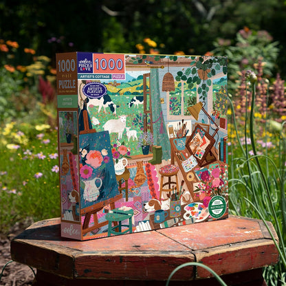 A Művész Kunyhója Eeboo 1000 darabos kirakó puzzle (EB - PZT118) - puzzlegarden