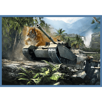 A nagy tankcsata – 4x250 Trefl 250 darabos kirakó puzzle (TR-13347) - puzzlegarden