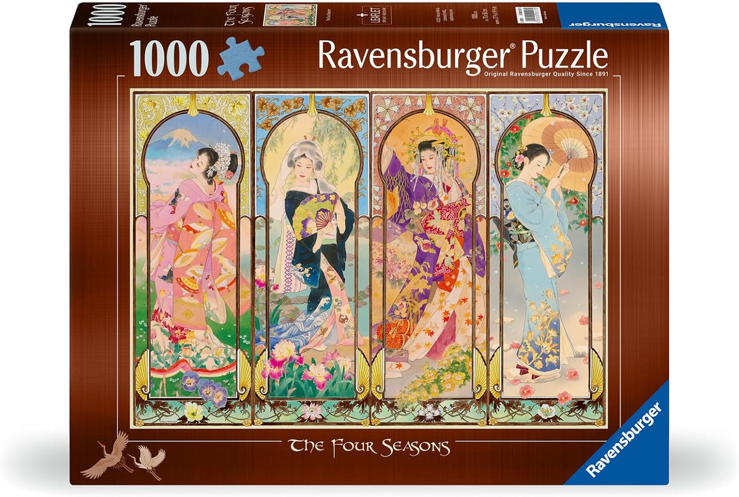 A Négy Évszak Ravensburger 1000 darabos kirakó puzzle (RA - 12000127 4005555001270) - puzzlegarden