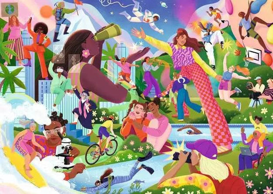 A nők ereje Ravensburger 1000 darabos kirakó puzzle (RA-12001826) - puzzlegarden
