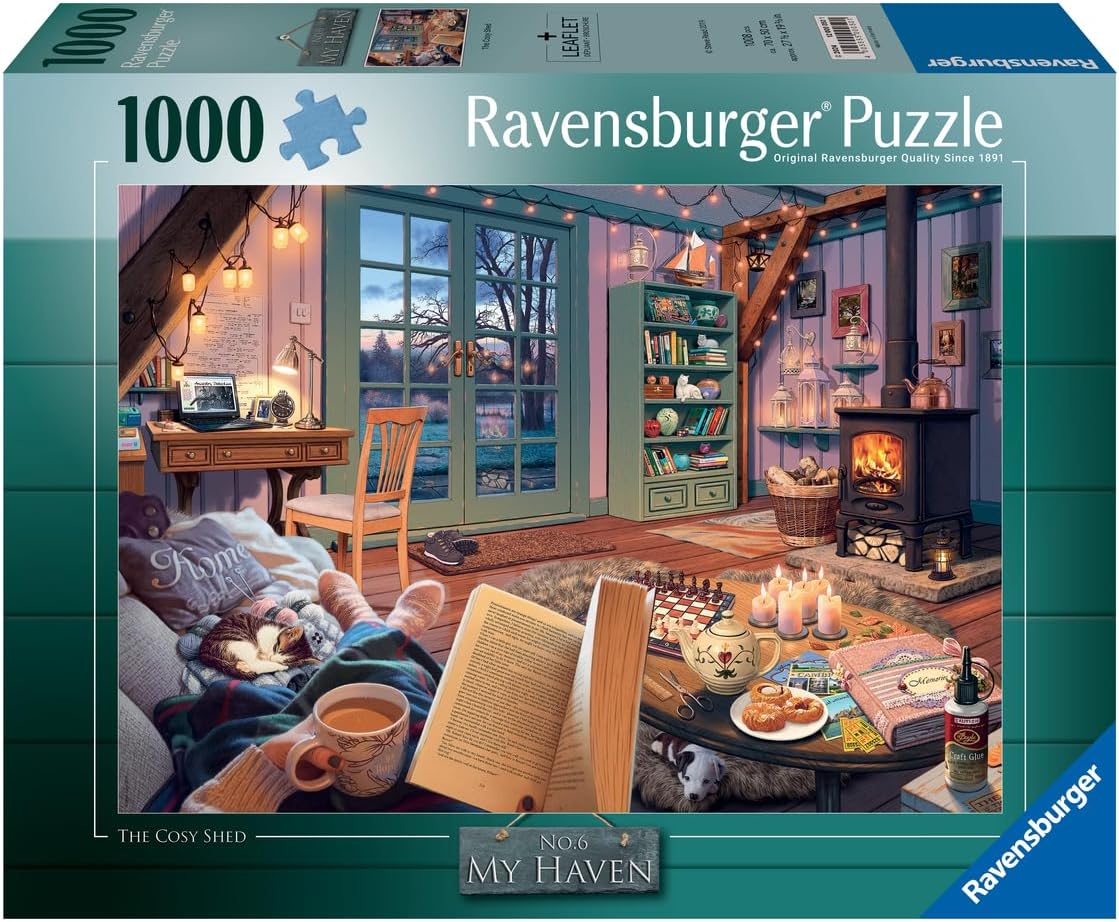 A pihenő szoba Ravensburger 1000 darabos kirakó puzzle (RA - 12000050 4005555000501) - puzzlegarden