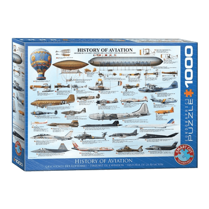A Repülés Története Eurographics 1000 darabos kirakó puzzle (EUR-6000-0086) - puzzlegarden
