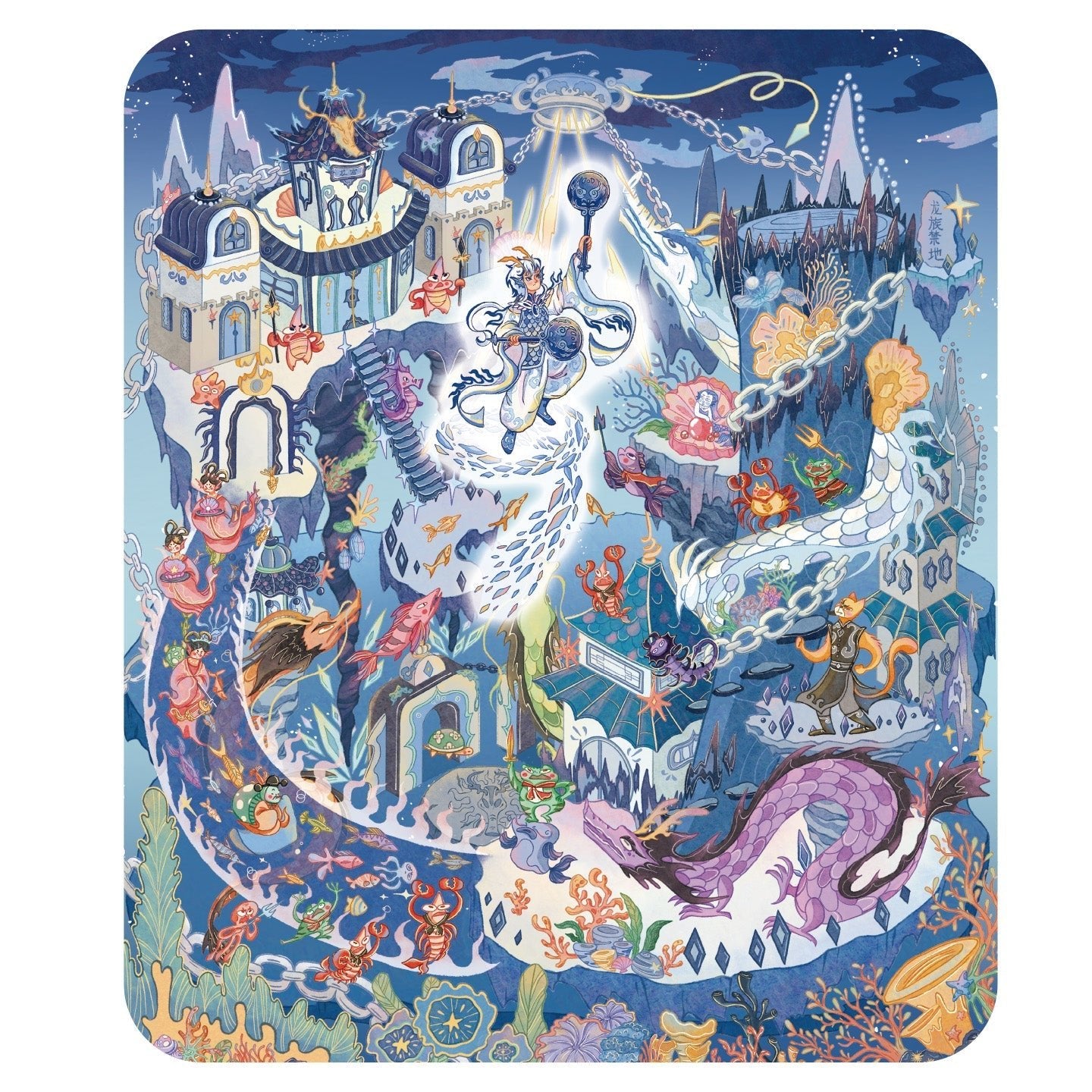 A Sárkányherceg - matricajelenet Simno 1 darabos kirakó puzzle (SN-6941776325178) - puzzlegarden