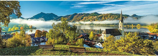 A Schliersee Tó Partján - panoráma Trefl 1000 darabos kirakó puzzle (TR - 29035 5900511290356) - puzzlegarden