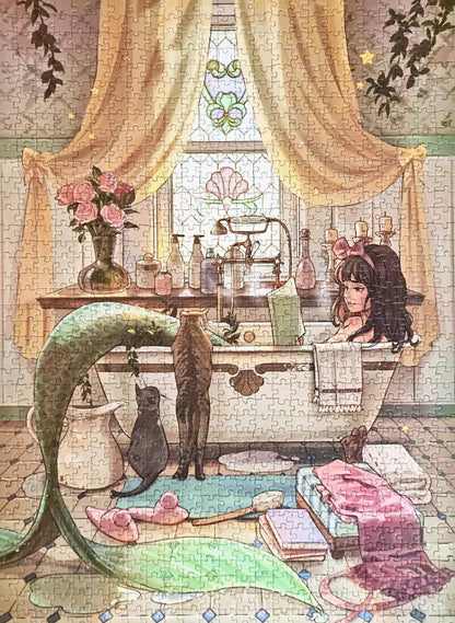 A sellő fürdője Reverie 1000 darabos kirakó puzzle (RE - AMB1000TS) - puzzlegarden