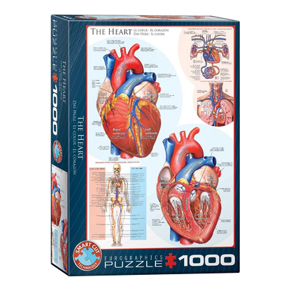 A Szív Eurographics 1000 darabos kirakó puzzle (EUR-6000-0257) - puzzlegarden