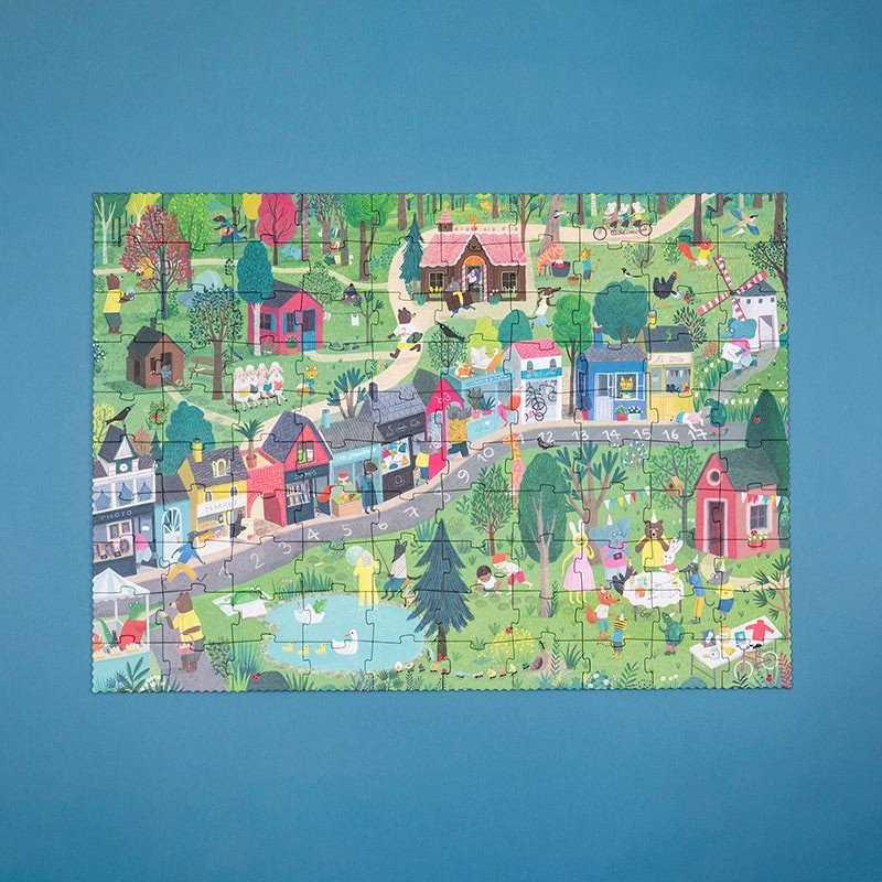 A születésnapi torta rejtélyes esete Londji 100 darabos kirakó puzzle (LN-PZ674U) - puzzlegarden