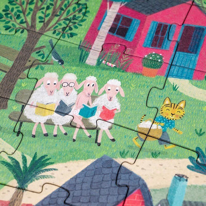 A születésnapi torta rejtélyes esete Londji 100 darabos kirakó puzzle (LN-PZ674U) - puzzlegarden