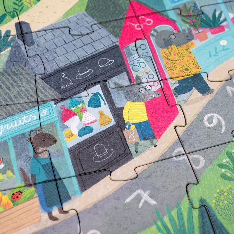 A születésnapi torta rejtélyes esete Londji 100 darabos kirakó puzzle (LN-PZ674U) - puzzlegarden
