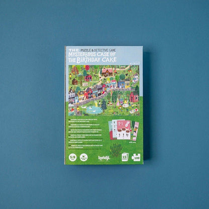 A születésnapi torta rejtélyes esete Londji 100 darabos kirakó puzzle (LN-PZ674U) - puzzlegarden