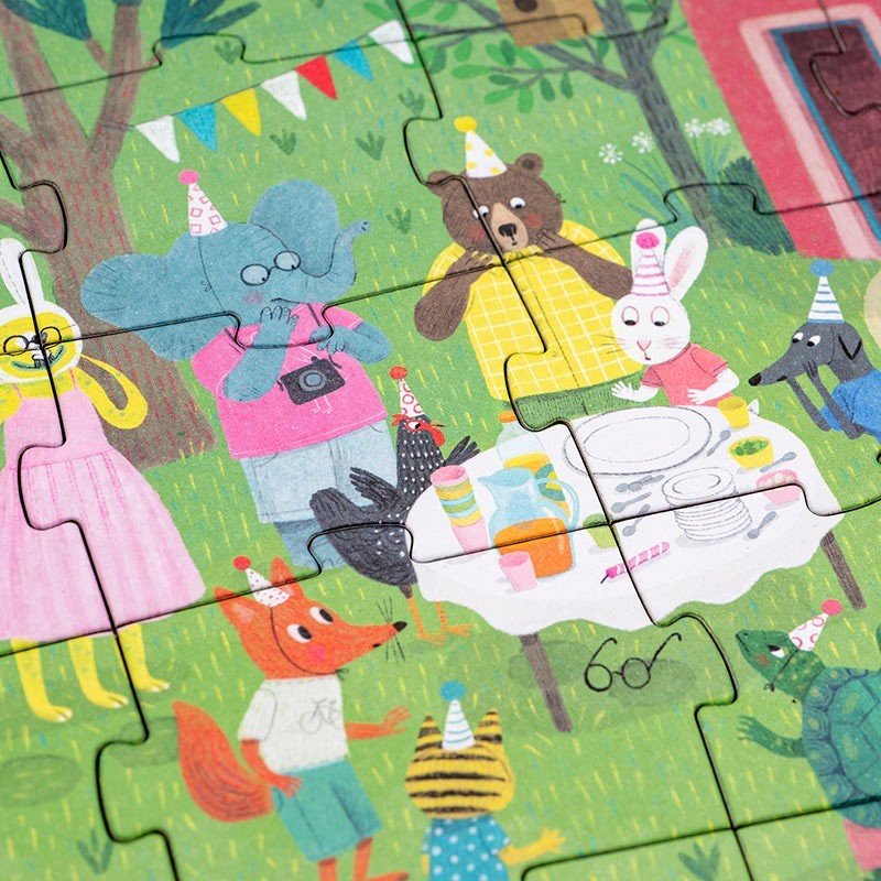A születésnapi torta rejtélyes esete Londji 100 darabos kirakó puzzle (LN-PZ674U) - puzzlegarden