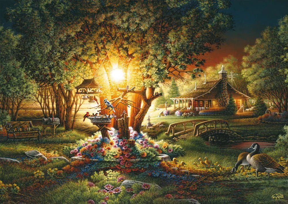 A Tavasz Teljes Pompájában Schmidt Spiele 1000 darabos kirakó puzzle (SCH - 58547 4001504585471) - puzzlegarden