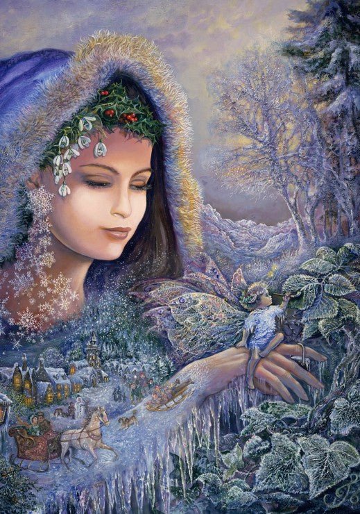 A Tél Szelleme Grafika 1000 darabos kirakó puzzle (GR - F - 30010) - puzzlegarden