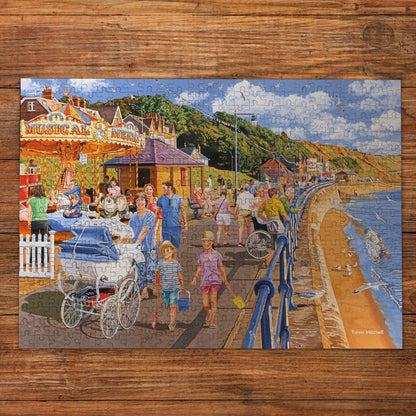 A tengerpart mellett – 4x500 Gibsons 500 darabos kirakó puzzle (G-G5071) - puzzlegarden