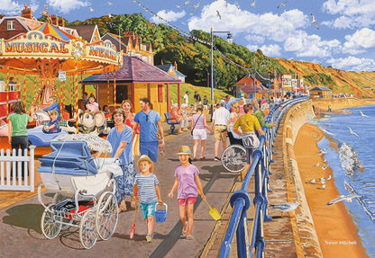 A tengerpart mellett – 4x500 Gibsons 500 darabos kirakó puzzle (G-G5071) - puzzlegarden