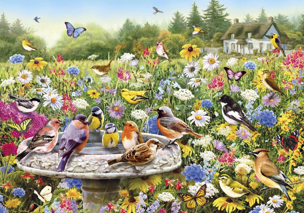 A titkos kert Gibsons 1000 darabos kirakó puzzle (G-G6183) - puzzlegarden