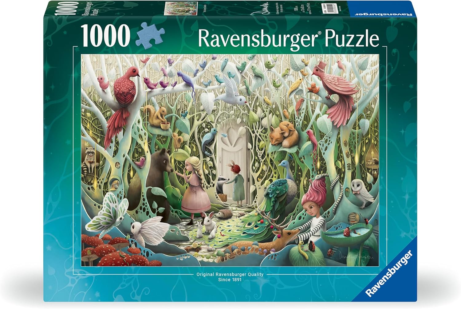 A titkos kert Ravensburger 1000 darabos kirakó puzzle (RA-12000542) - puzzlegarden