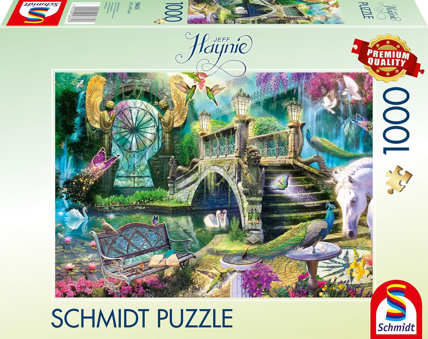 A titkos kert Schmidt Spiele 1000 darabos kirakó puzzle (SCH - 58631) - puzzlegarden