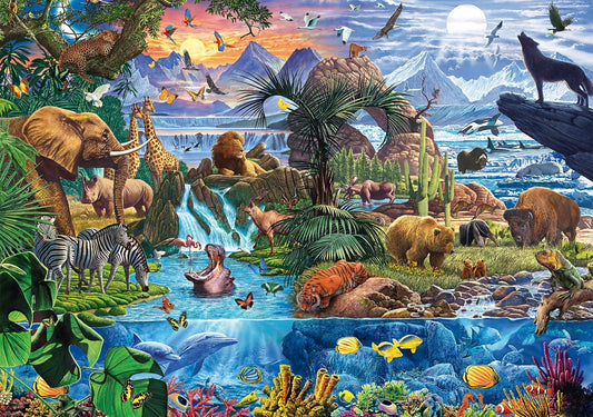 A vadon panoråmåja Schmidt Spiele 1500 darabos kirakó puzzle (SCH - 58866) - puzzlegarden