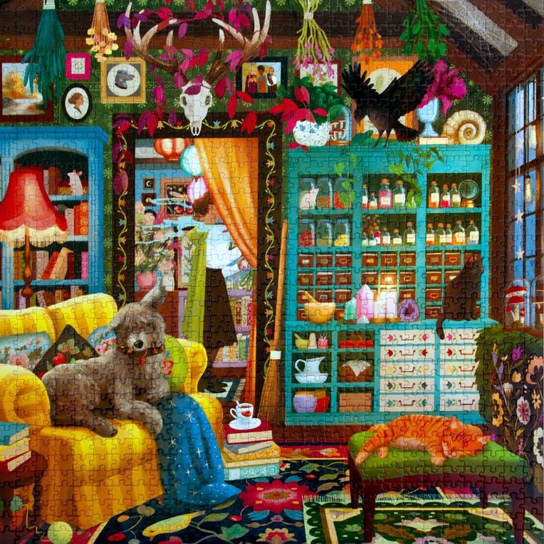 A varázsló kuckója Eeboo 1000 darabos kirakó puzzle (EB-EPZT471) - puzzlegarden