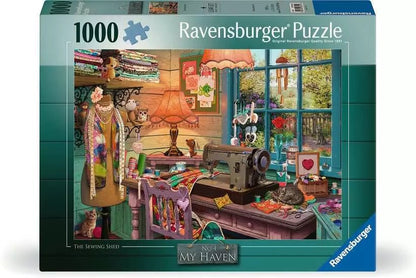 A varró szoba Ravensburger 1000 darabos kirakó puzzle (RA - 12000322 4005555003229) - puzzlegarden