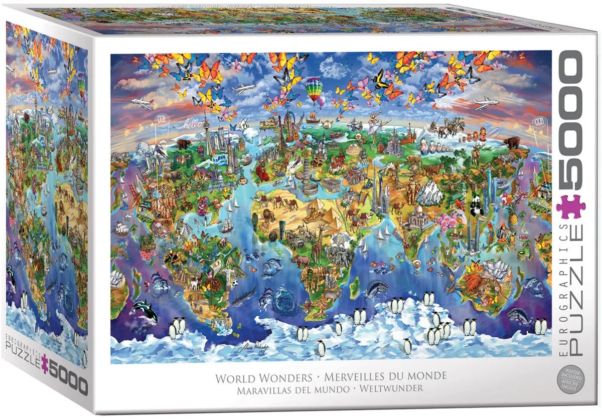 A világ csodái Eurographics 5000 darabos kirakó puzzle (EUR-8520-5880) - puzzlegarden