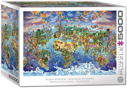 A világ csodái Eurographics 5000 darabos kirakó puzzle (EUR-8520-5880) - puzzlegarden