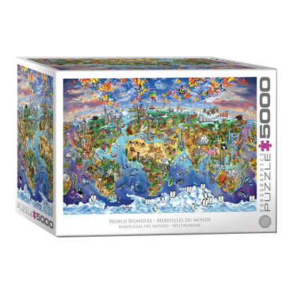 A világ csodái Eurographics 5000 darabos kirakó puzzle (EUR-8520-5880) - puzzlegarden