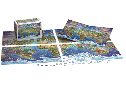 A világ csodái Eurographics 5000 darabos kirakó puzzle (EUR-8520-5880) - puzzlegarden