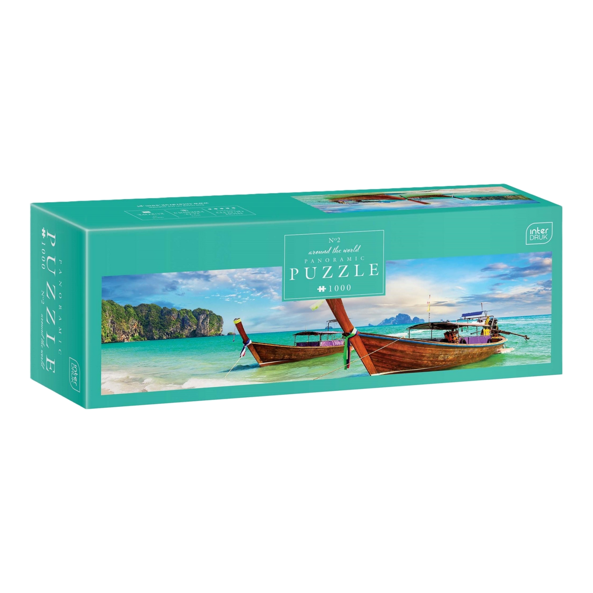 A világ körül 2 - panoráma Interdruk 1000 darabos kirakó puzzle (ID-5902277326294) - puzzlegarden