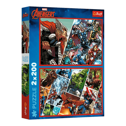 A világ védelmezői - 2x200 Trefl 200 darabos kirakó puzzle (TR-13318) - puzzlegarden