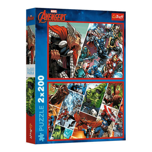 A világ védelmezői - 2x200 Trefl 200 darabos kirakó puzzle (TR-13318) - puzzlegarden
