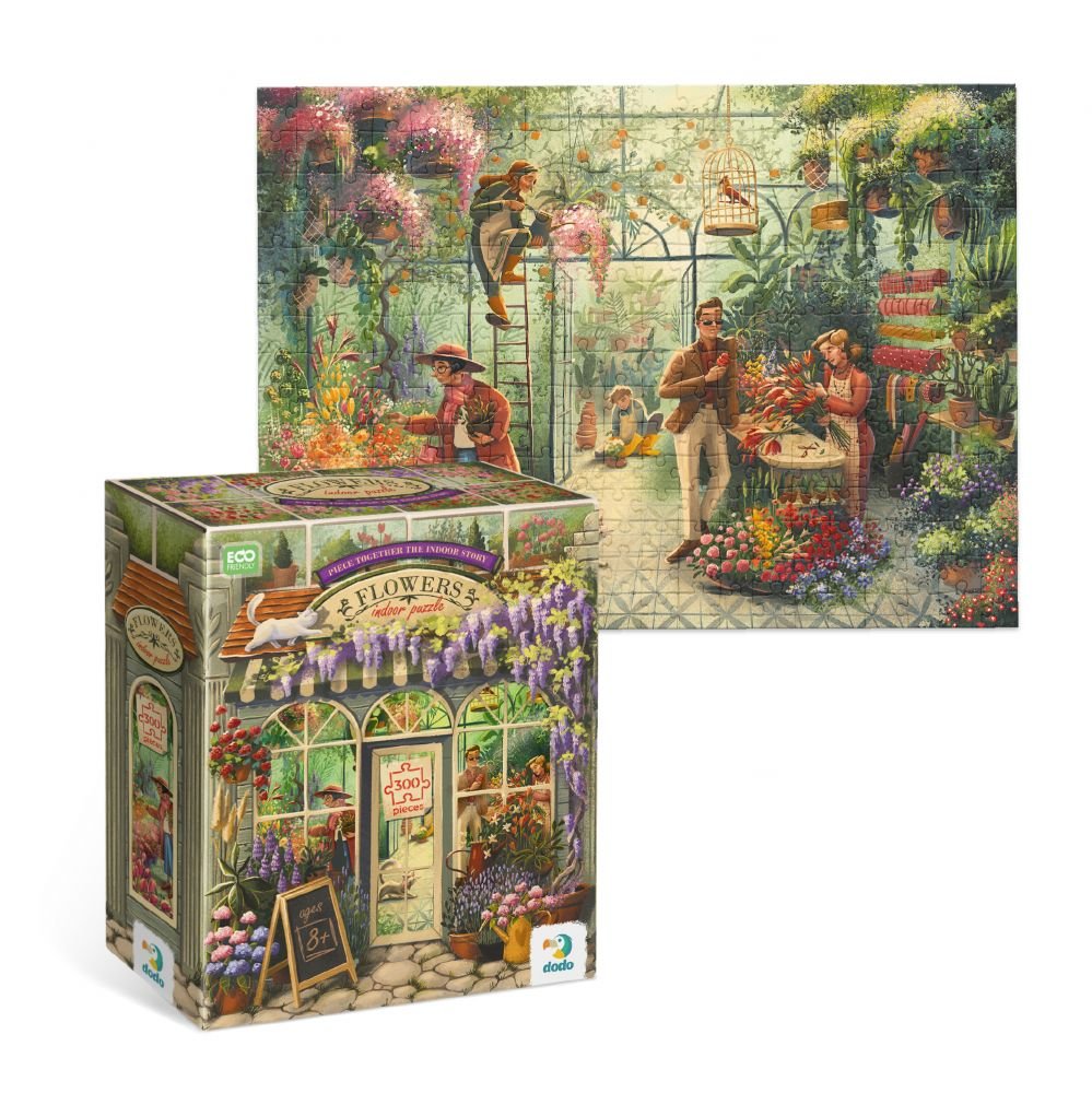 A Virágbolt Dodo 300 darabos kirakó puzzle (DO - 300590 4820198241063) - puzzlegarden