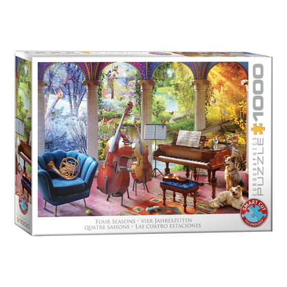 A zene négy évszaka Eurographics 1000 darabos kirakó puzzle (EUR-6000-6013) - puzzlegarden