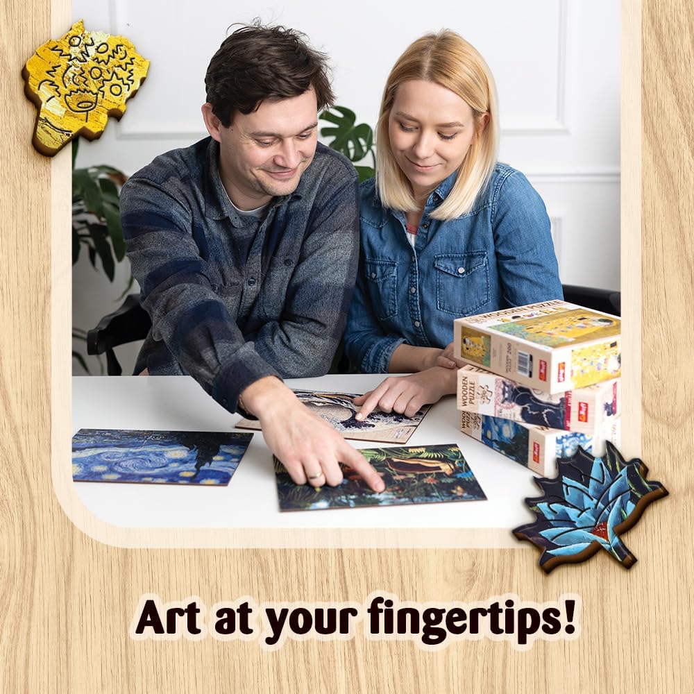 Abel - Nyár a városban - FA kirakó Trefl Wood Craft 200 darabos kirakó puzzle (TR - 20251) - puzzlegarden