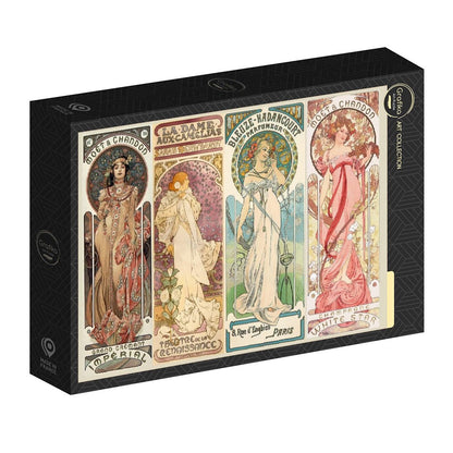 Alfons Mucha művészete Grafika 1000 darabos kirakó puzzle (GR-33800) - puzzlegarden