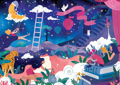 Álmaim – 2×500 Pieces & Peace 500 darabos kirakó puzzle (PaP-00192) - puzzlegarden