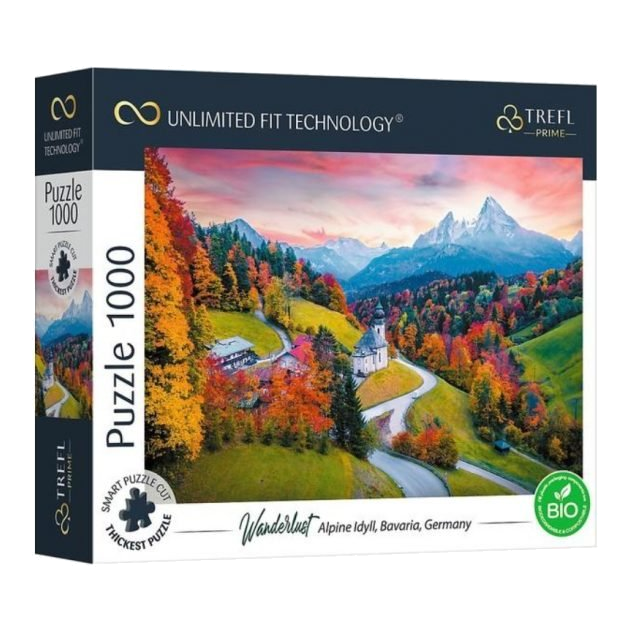 Alpesi idill Trefl 1000 darabos kirakó puzzle (TR-10703) - puzzlegarden