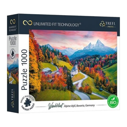 Alpesi idill Trefl 1000 darabos kirakó puzzle (TR-10703) - puzzlegarden