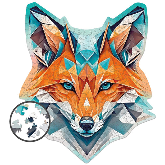Alternatív geometria – Hipnotizáló róka Milliwood 500 darabos kirakó puzzle (MW - 5050) - puzzlegarden