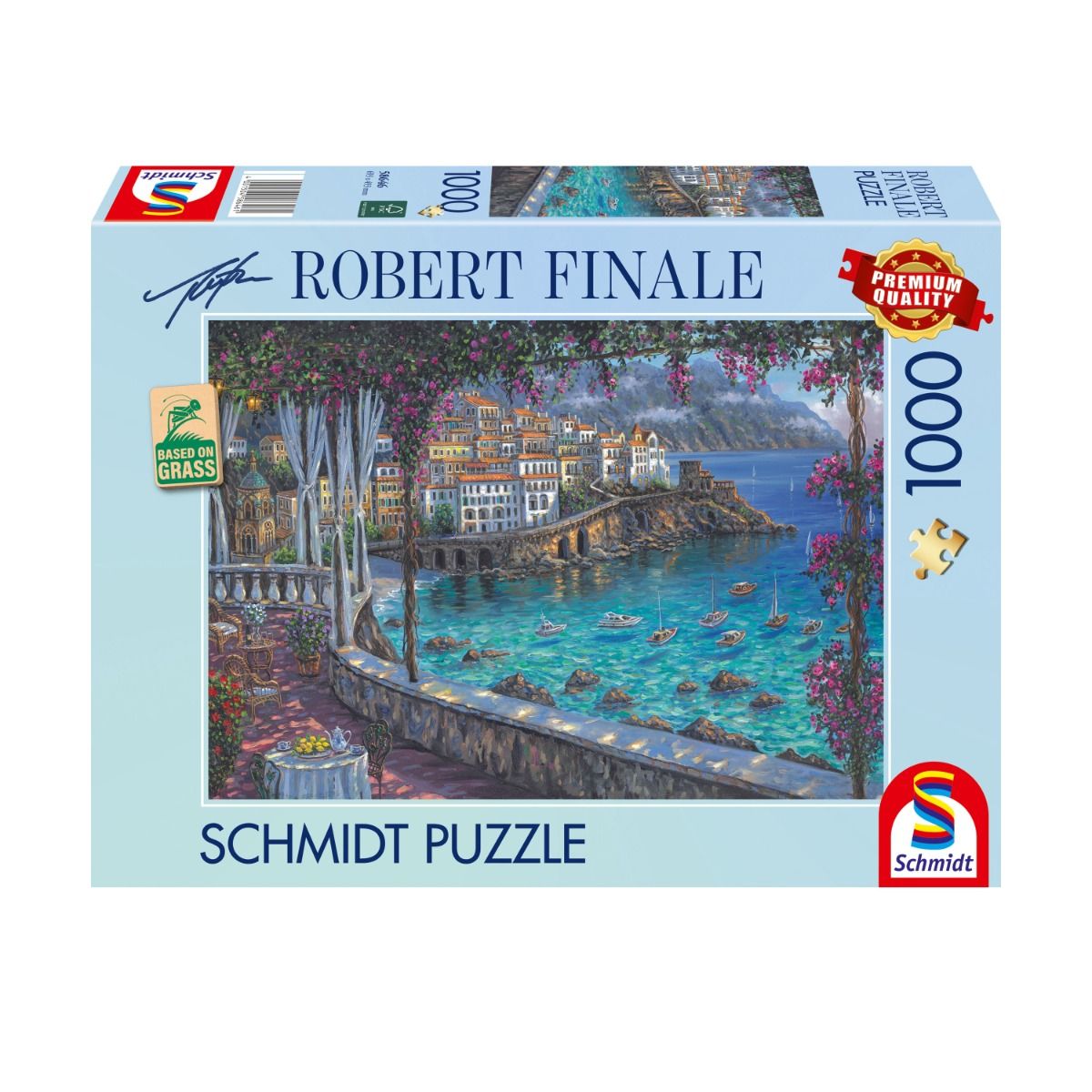 Amalfi - part Schmidt Spiele 1000 darabos kirakó puzzle (SCH-58646) - puzzlegarden