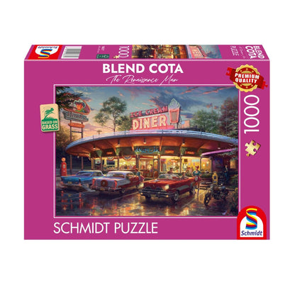 Amerikai Diner Schmidt Spiele 1000 darabos kirakó puzzle (SCH-58637) - puzzlegarden