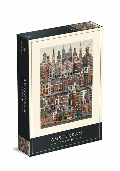 Amszterdam Martin Schwartz 1000 darabos kirakó puzzle (MS-MS1620-1) - puzzlegarden