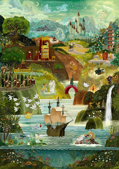 Andersen meséinek világa Laurence King 1000 darabos kirakó puzzle (LK-9781399631983) - puzzlegarden