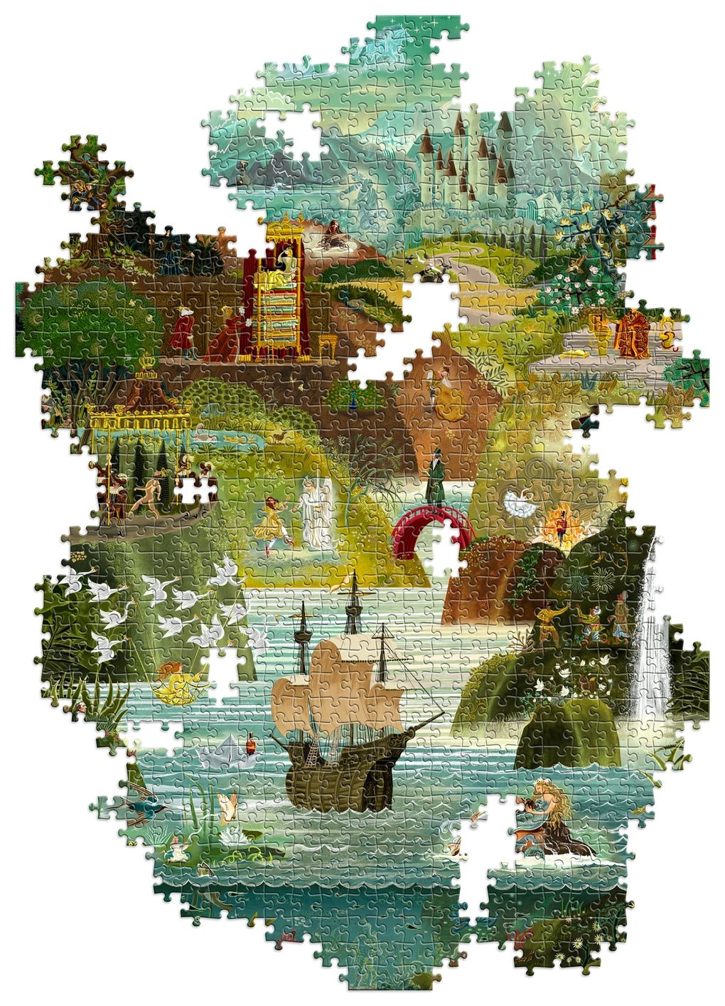 Andersen meséinek világa Laurence King 1000 darabos kirakó puzzle (LK-9781399631983) - puzzlegarden