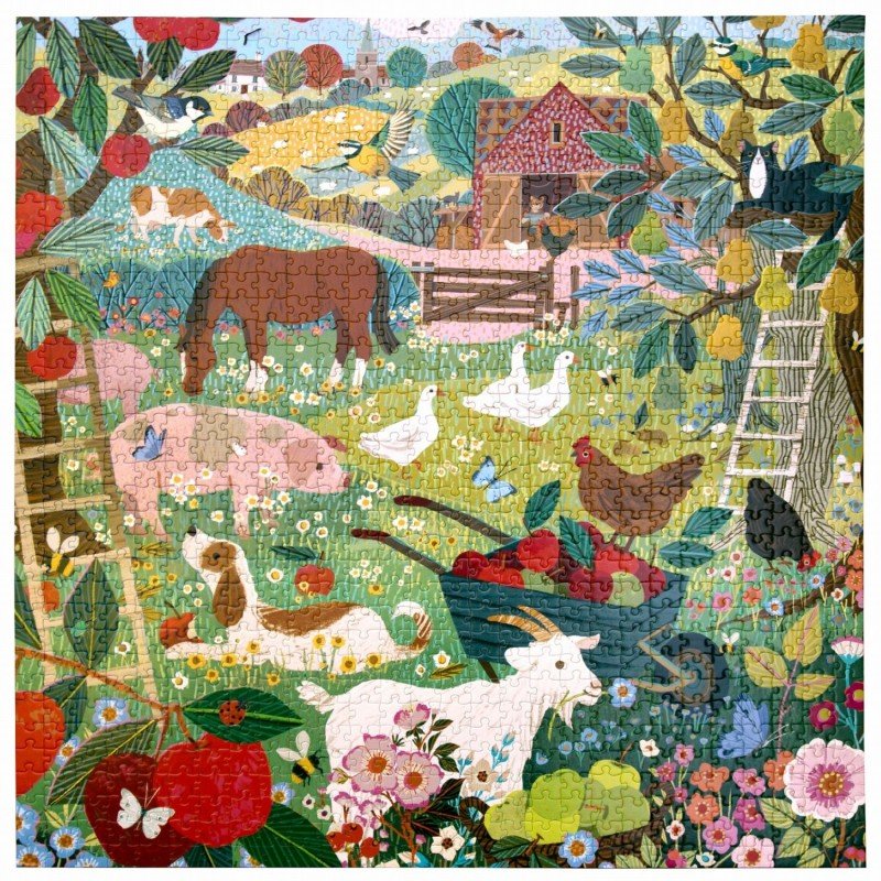 Angol legelők Eeboo 1000 darabos kirakó puzzle (EB-EPZT764) - puzzlegarden