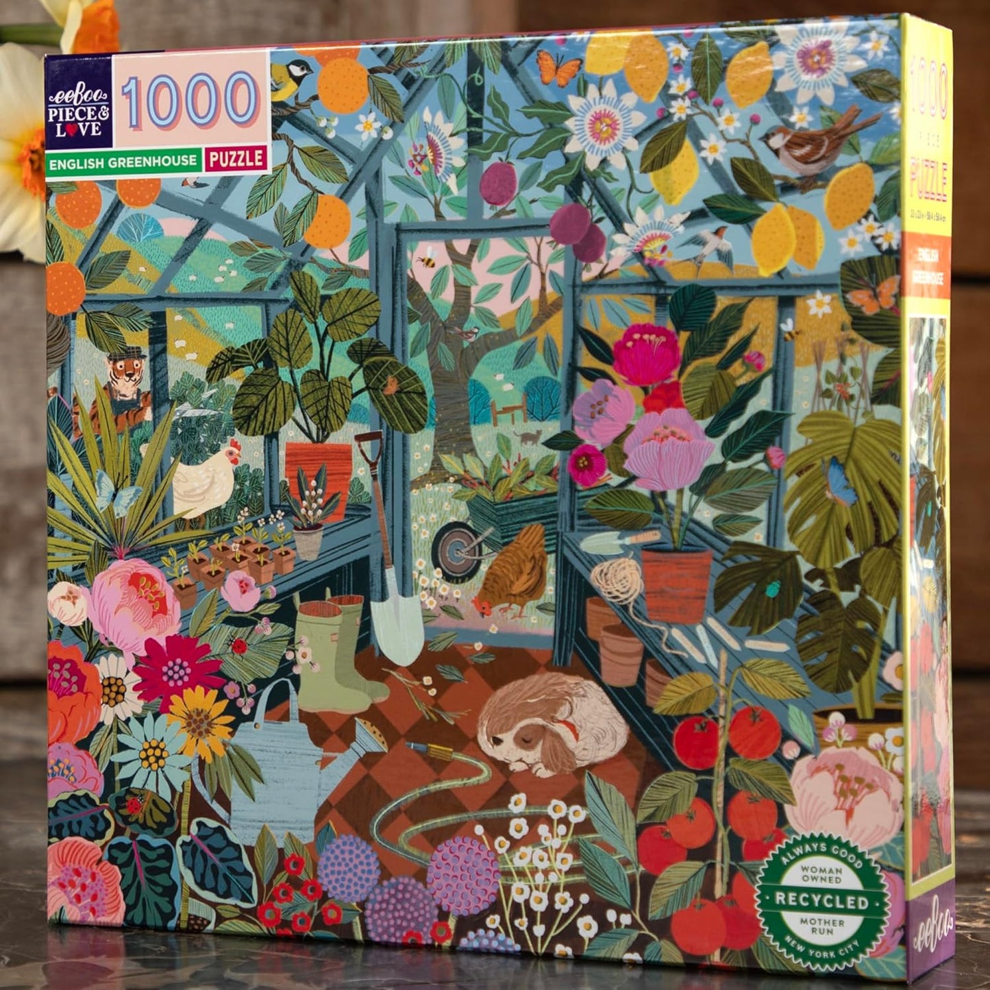 Angol Üvegház Eeboo 1000 darabos kirakó puzzle (EB - PZTENG 689196521348) - puzzlegarden